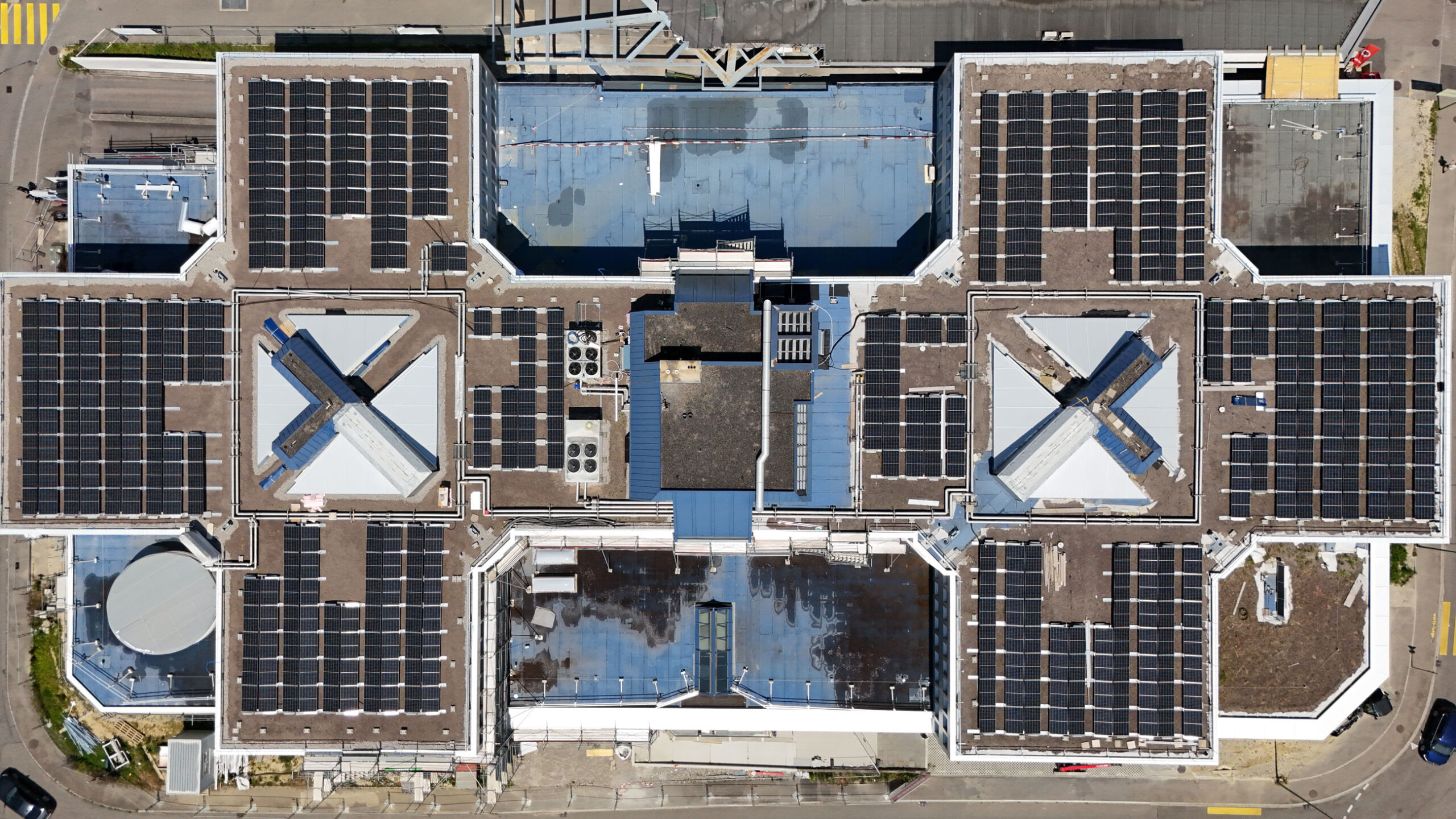 Mühlematt shopping solar installation