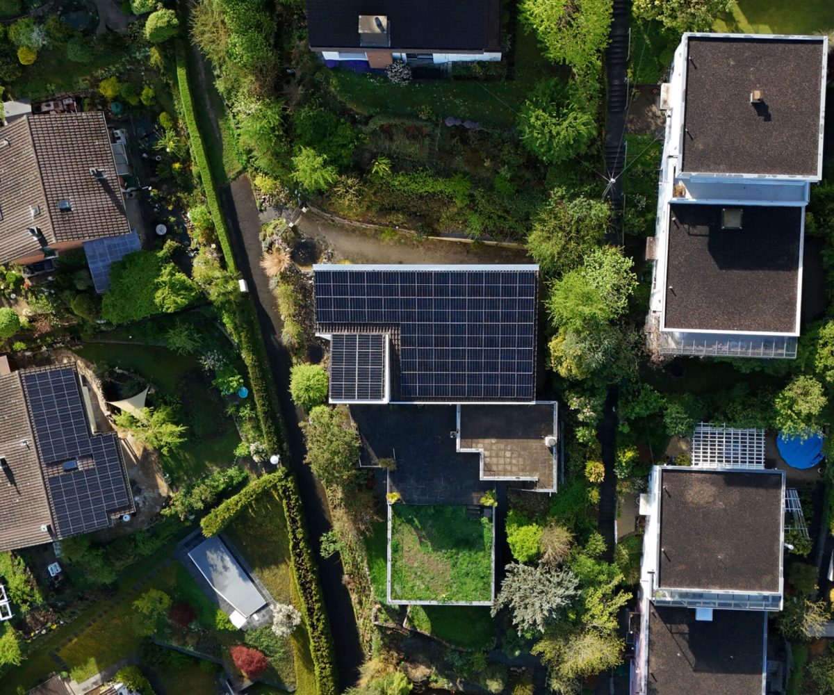 Einfamilienhaus Dornach Basel solaranlage